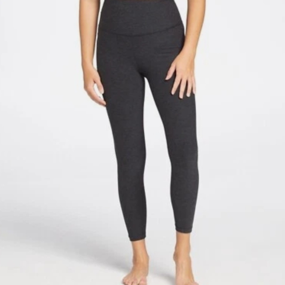 CALIA by Carrie Underwood Black Lustralux Collection Highrise 7/8 Black Legging
